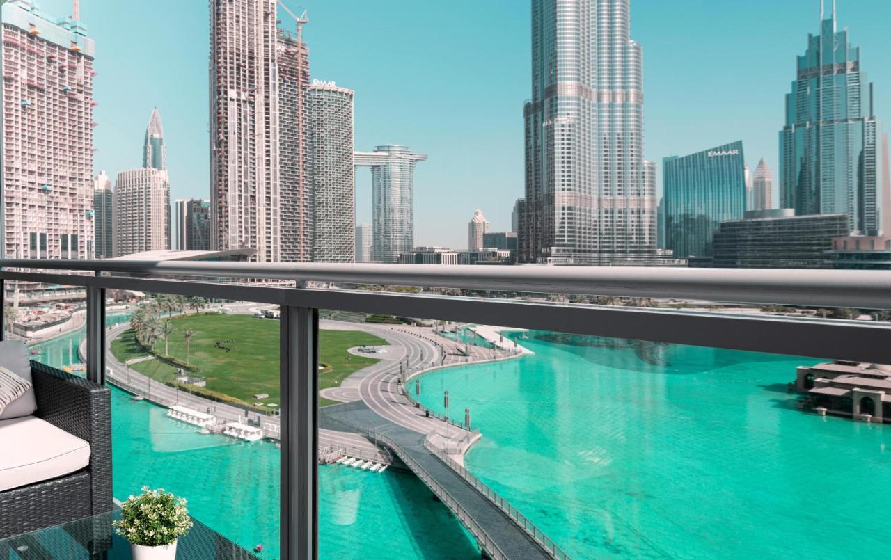 Elite Royal Apartment - Full Burj Khalifa & Fountain View - Premier - 2 Bedrooms & 1 Open Bedroom Without Partition Дубай Екстериор снимка