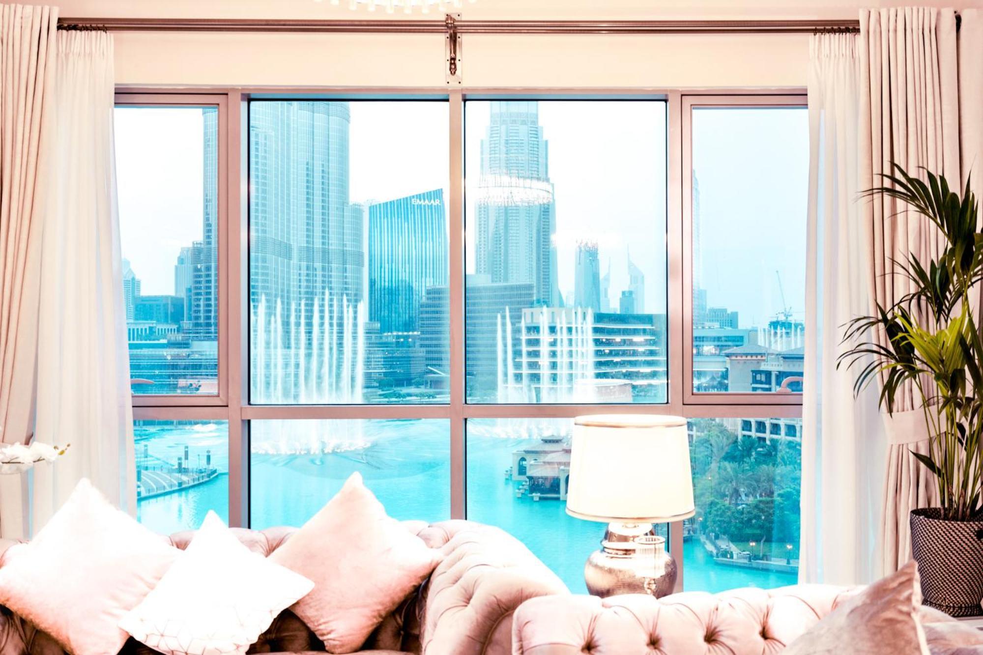 Elite Royal Apartment - Full Burj Khalifa & Fountain View - Premier - 2 Bedrooms & 1 Open Bedroom Without Partition Дубай Екстериор снимка