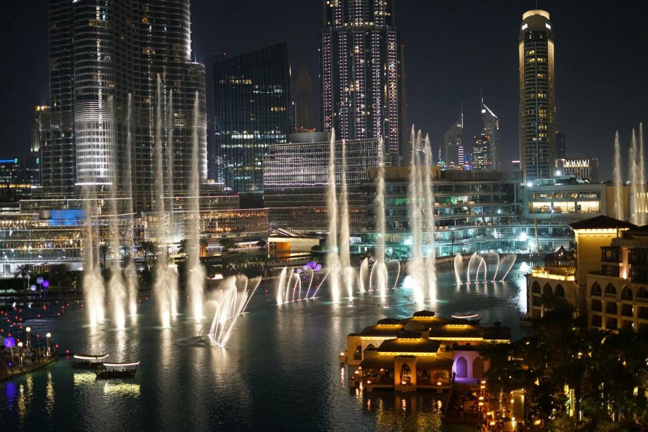 Elite Royal Apartment - Full Burj Khalifa & Fountain View - Premier - 2 Bedrooms & 1 Open Bedroom Without Partition Дубай Екстериор снимка